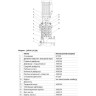 Вертикальный многоступенчатый насос LEO LVR 15-12 L12787